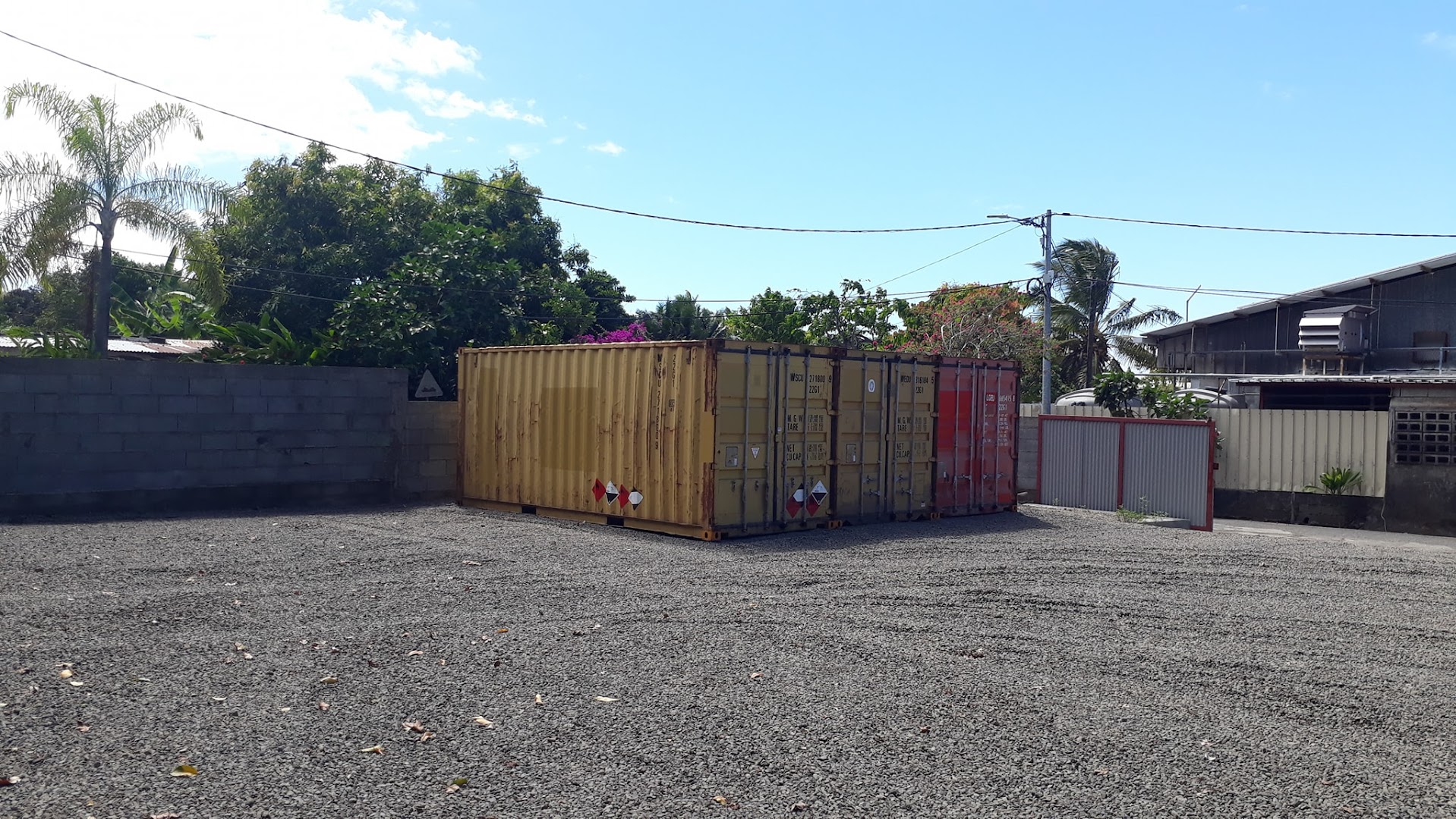 Arue-Location container pour stockage Installation de stockage   Arue