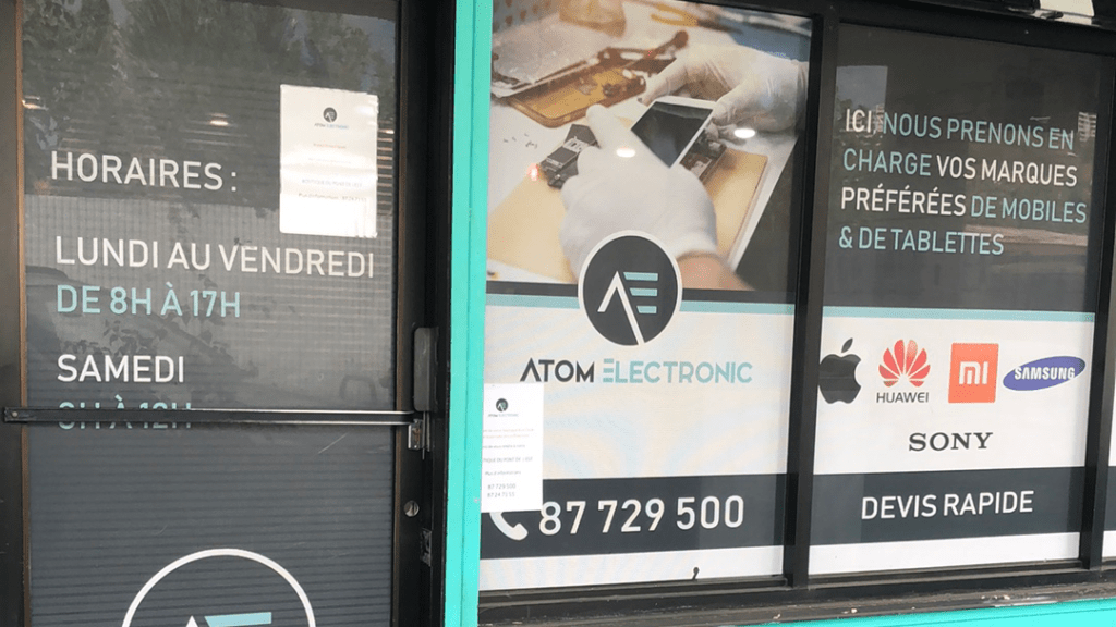 Atom electronic Paofai