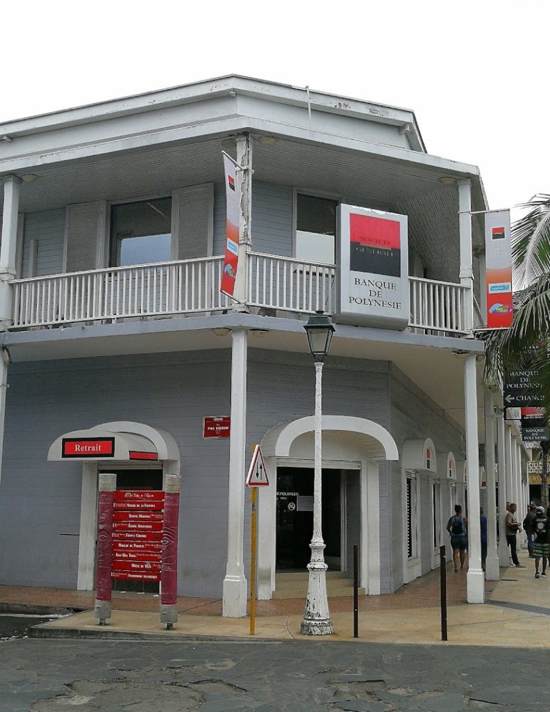 Banque de Polynésie – Espace libre-service POMARE