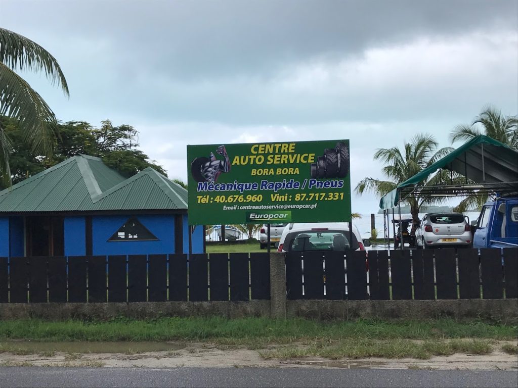 CENTRE AUTO SERVICE BORA BORA
