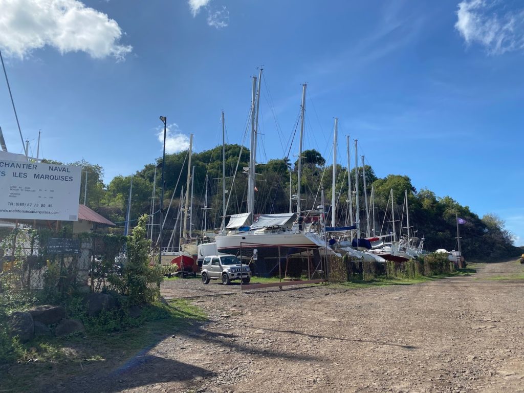 Chantier naval des iles Marquises