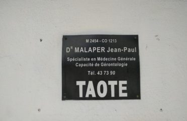 Dr MALAPER Jean-Paul CENTRE MEDICAL NAHOATA