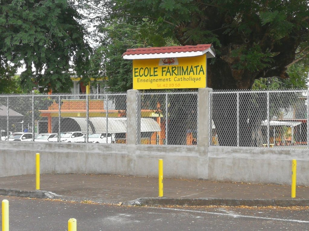 Ecole Saint Jean-Baptiste de Putiaoro-Fariimata