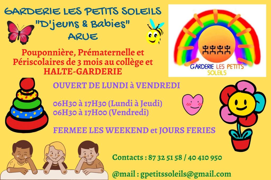 GARDERIE LES PETITS SOLEILS