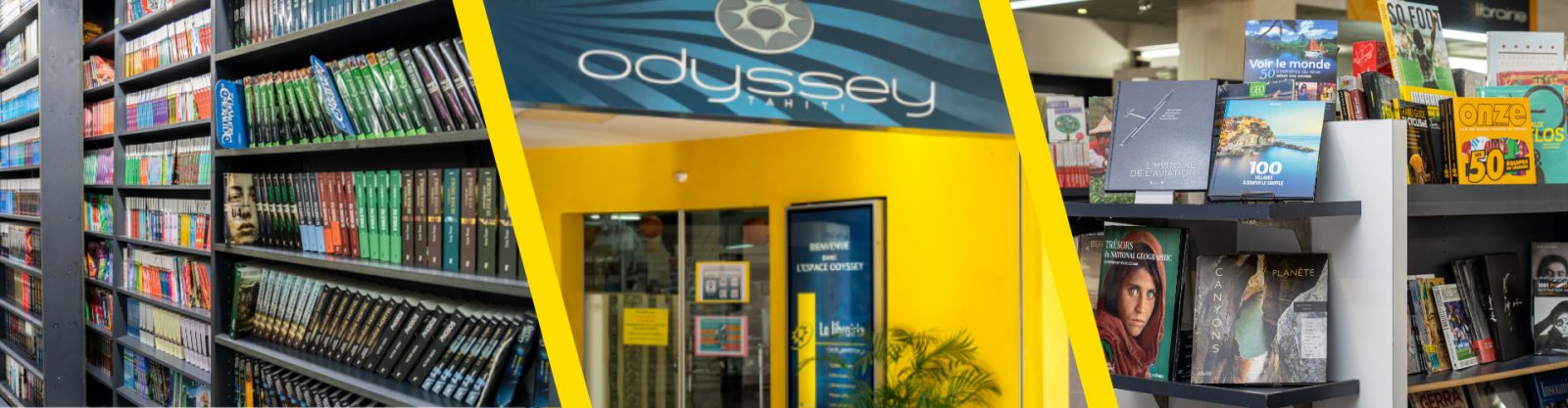Odyssey Tahiti Centre commercial Librairie  17 Place Notre-Dame Papeete Tahiti