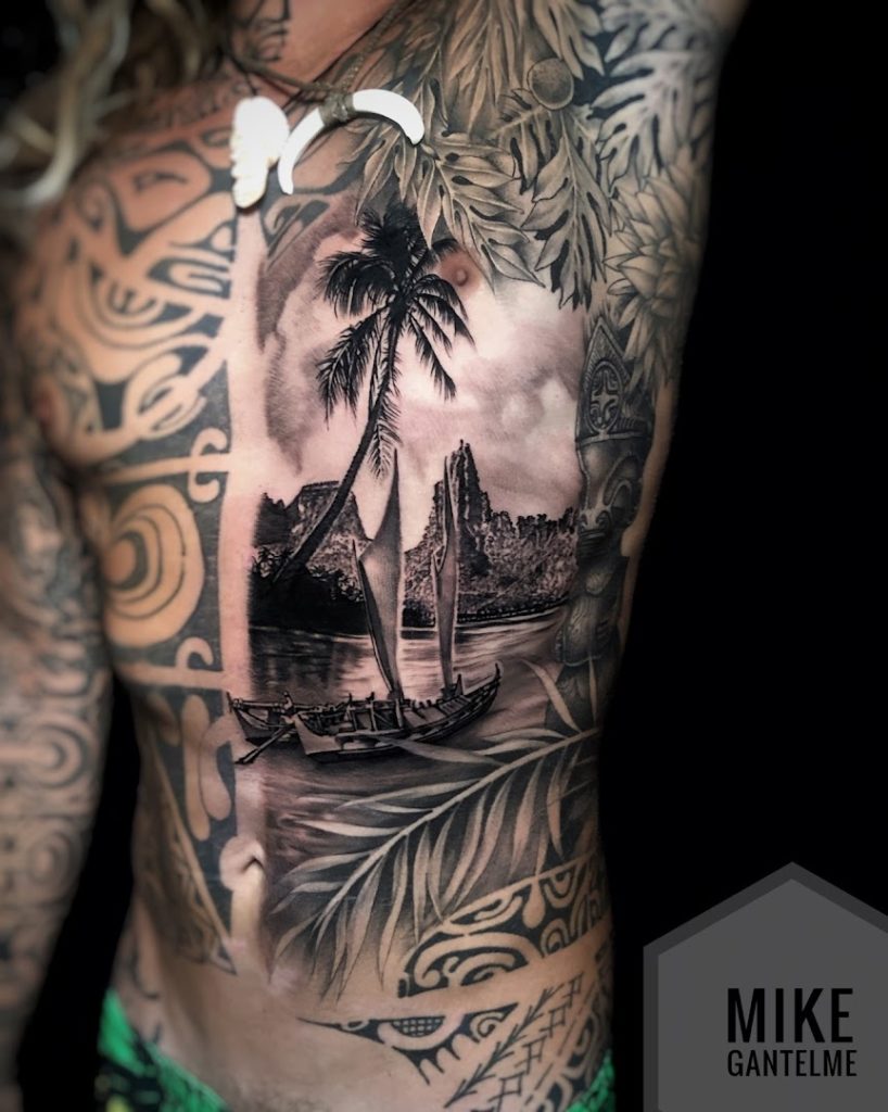 White Chapel Tattoo – Tahiti