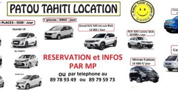 Patou Tahiti Location de voiture