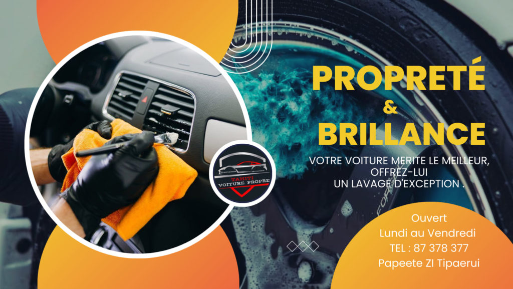 TAHITI VOITURE PROPRE/PRO Detailing Car
