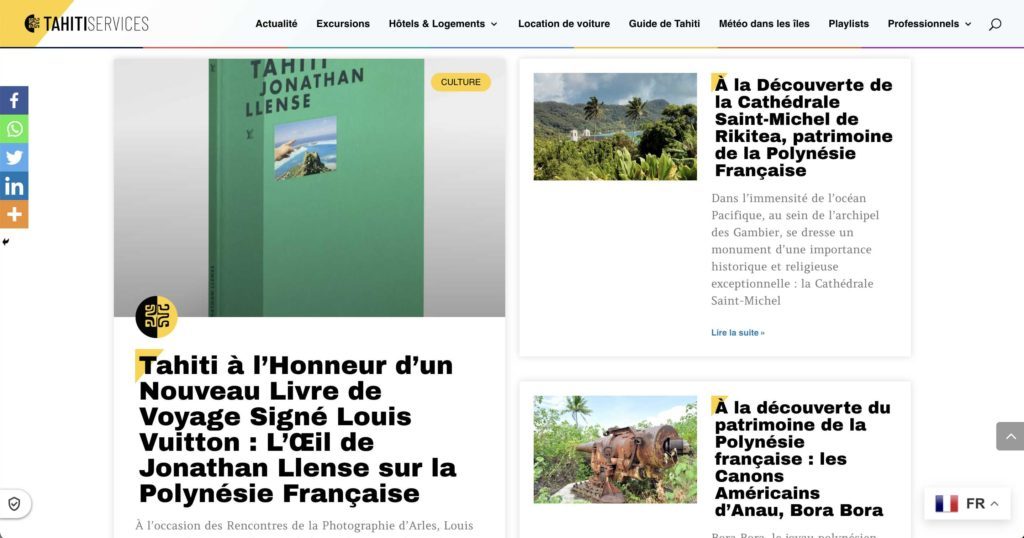 Tahiti Services, pour de beaux séjours à Tahiti et dans les îles